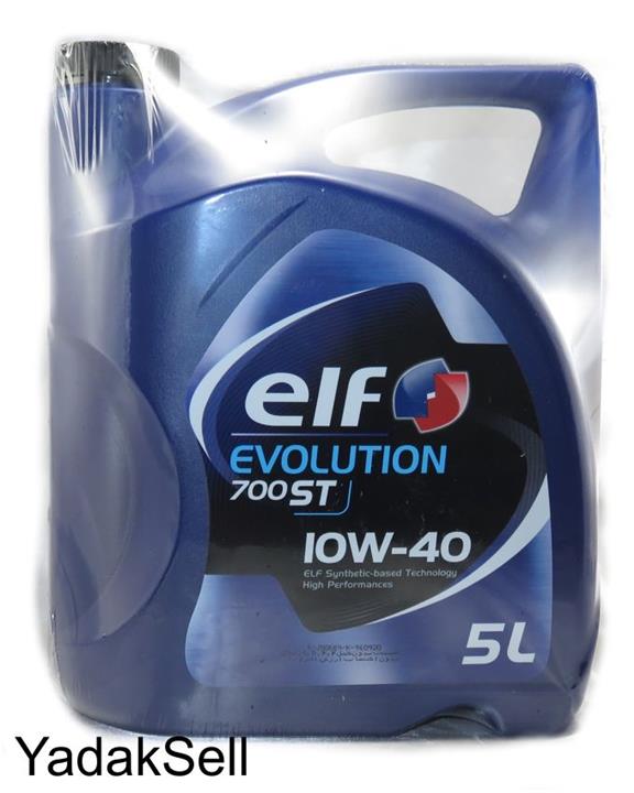 روغن موتور خودرو الف مدل Evolution 700 ST چهار لیتری 10W-40 Elf Evolution 700 ST 4L 10W-40 Car Engine Oil